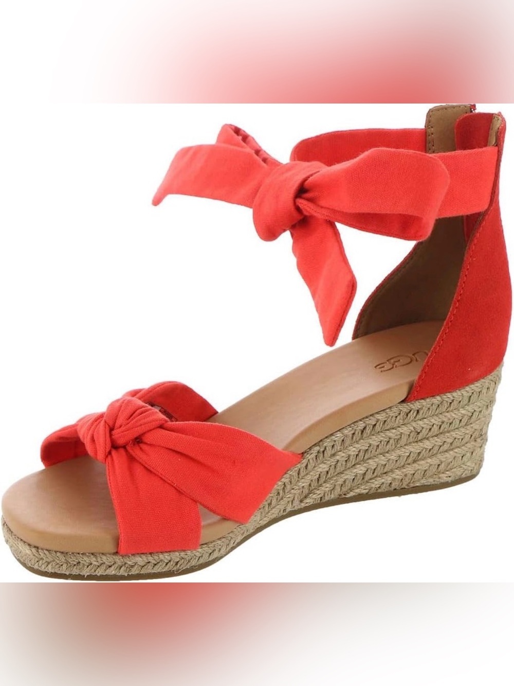 UGG Coral Knot Espadrille Wedge Sandal